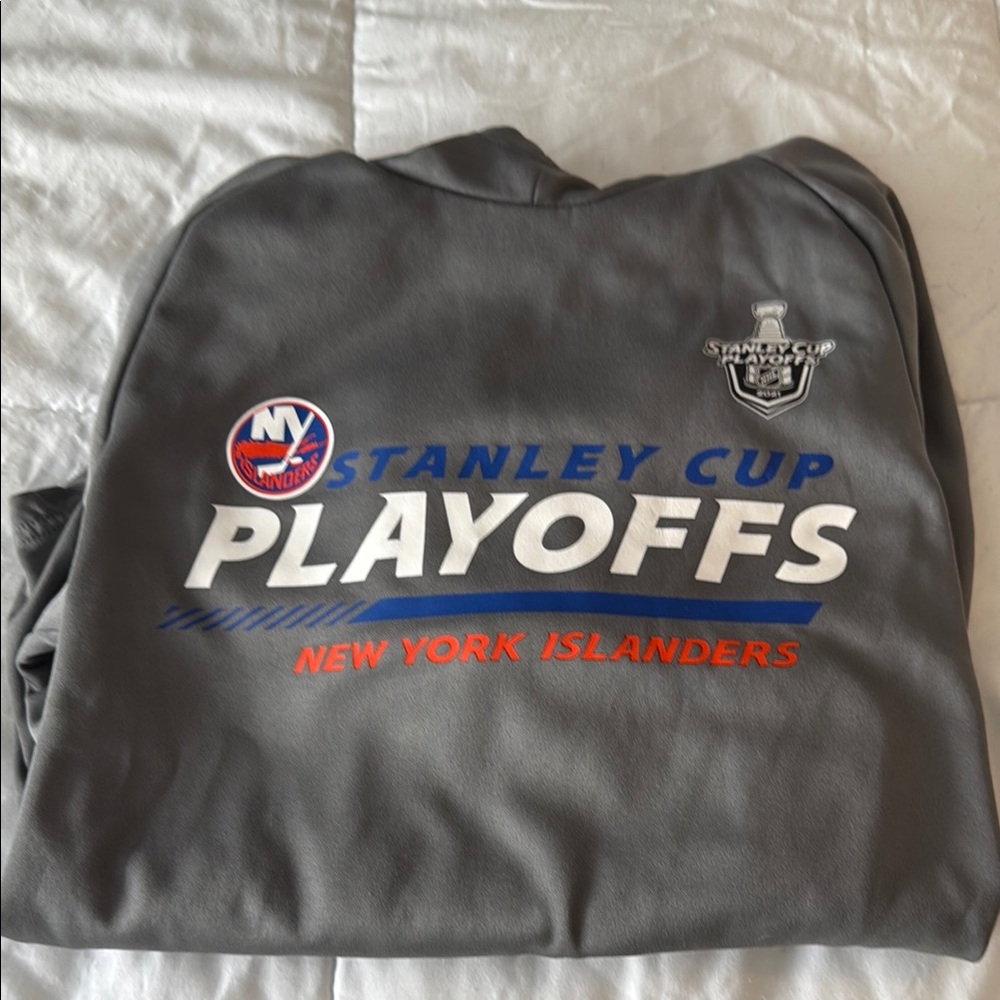 Gray Stanley Cup Playoffs Hoodie